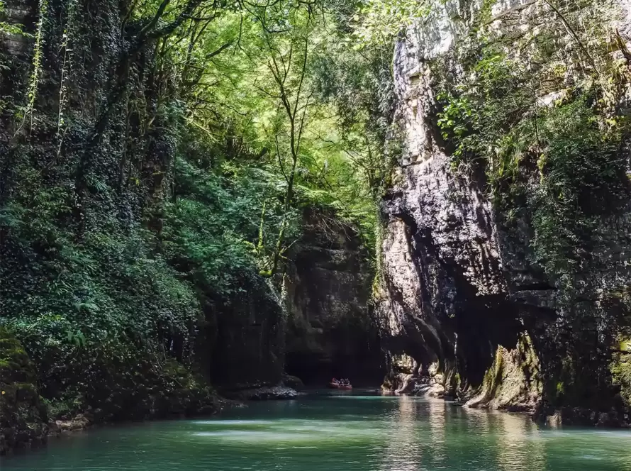 A river in the mountains of Greece