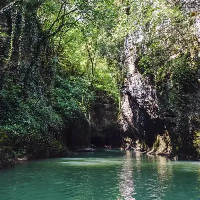A river in the mountains of Greece
